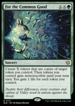 MTG - Bloomburrow - 172 : For the Common Good (Non Foil) (9506196685047)