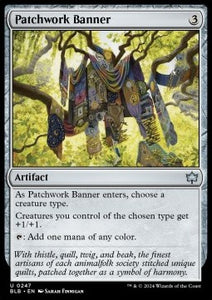 MTG - Bloomburrow - 247 : Patchwork Banner (Non Foil) (9506560213239)