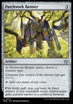 MTG - Bloomburrow - 247 : Patchwork Banner (Non Foil) (9506560213239)