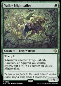 MTG - Bloomburrow - 202 : Valley Mightcaller (Non Foil) (14831759786365)