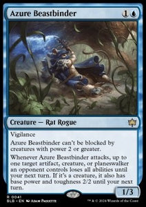 MTG - Bloomburrow - 041 : Azure Beastbinder (Non Foil) (9506196193527)