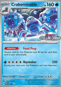 SCARLET & VIOLET, Black Star Promo - SVP-134 : Crabominable (Holo) (9542107005175)