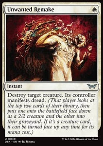 MTG - Duskmourn: House of Horror - 039 : Unwanted Remake (Non Foil) (9530251051255)