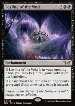 MTG - Duskmourn: House of Horror - 106 : Leyline of the Void (Non Foil) (9530306396407)