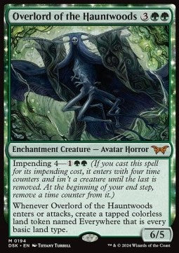 MTG - Duskmourn: House of Horror - 194 : Overlord of the Hauntwoods (Non Foil)