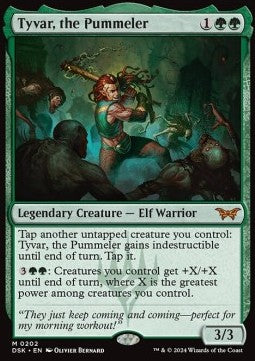 MTG - Duskmourn: House of Horror - 202 : Tyvar, the Pummeler (Non Foil)