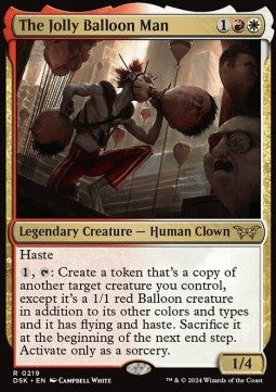 MTG - Duskmourn: House of Horror - 219 : The Jolly Balloon Man (Non Foil)