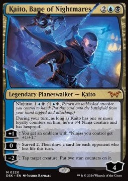 MTG - Duskmourn: House of Horror - 220 : Kaito, Bane of Nightmares (Non Foil) (9530305577207)