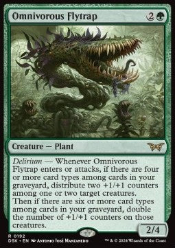 MTG - Duskmourn: House of Horror - 192 : Omnivorous Flytrap (Non Foil) (9530303316215)