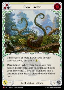 FAB - Rosetta - ROS032 : Plow Under (Yellow) (Non Foil)