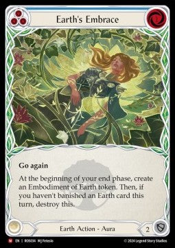 FAB - Rosetta - ROS034 : Earth's Embrace (Blue) (Non Foil)