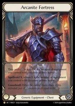 FAB - Rosetta - ROS211 : Arcanite Fortress (Extended Art Cold Foil)