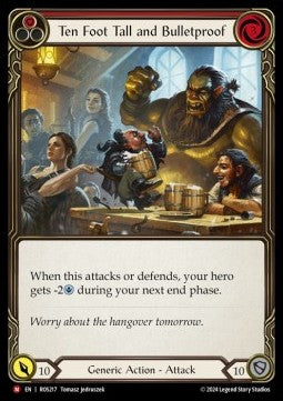 FAB - Rosetta - ROS217 : Ten Foot Tall and Bullet Proof (Red) (Non Foil)