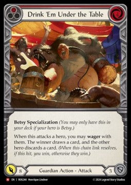 FAB - Rosetta - ROS244 : Drink 'Em Under the Table (Red) (Non Foil)