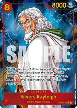 One Piece - Two Legends - OP08-118 : Silvers Rayleigh (Parallel) (14834207850877)