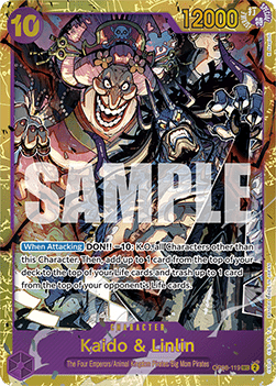 One Piece - Two Legends - OP08-119 : Kaido & Linlin (Secret Rare) (14834219352445)