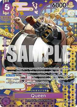 One Piece - Two Legends - ST04-005 : Queen (Special Rare) (14834204082557)