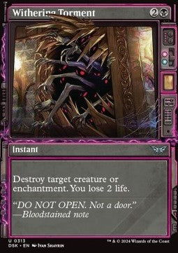 MTG - Duskmourn: House of Horror - 313 : Withering Torment (Non Foil)