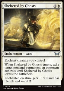 MTG - Duskmourn: House of Horror - 030 : Sheltered by Ghosts (Non Foil) (9530253541623)