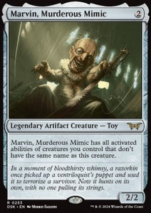 MTG - Duskmourn: House of Horror - 253 : Marvin, Murderous Mimic (Non Foil) (9530306691319)