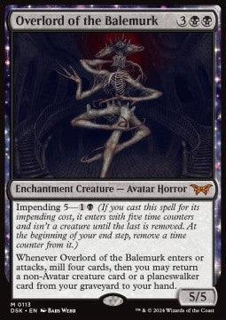 MTG - Commander: Duskmourn: House of Horror - 0113 : Overlord of the Balemurk (Non Foil)