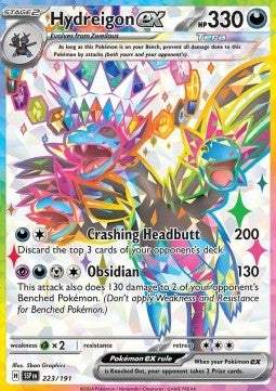 SCARLET AND VIOLET, Surging Sparks - 223/191 : Hydreigon ex (Full Art)