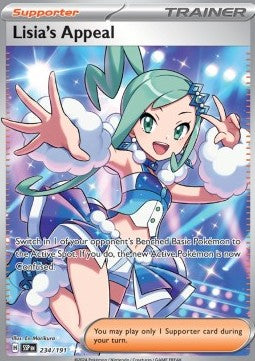 SCARLET AND VIOLET, Surging Sparks - 234/191 : Lisia's Appeal (Full Art) (14831716729213)