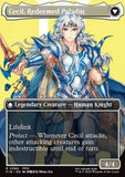 MTG - FINAL FANTASY - 0380 : Cecil, Dark Knight // Cecil, Redeemed Paladin (Non Foil) (Borderless)