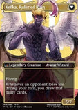 MTG - FINAL FANTASY - 0398 : Kefka, Court Mage // Kefka, Ruler of Ruin (Foil) (Borderless)