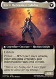 MTG - FINAL FANTASY - 445 : Cecil, Dark Knight // Cecil, Redeemed Paladin (Non Foil) (Borderless)