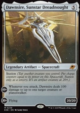 MTG - Edge of Eternities - 238 : Dawnsire, Sunstar Dreadnought (Non Foil)
