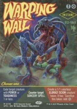 MTG - Special Guests - 119 : Warping Wail (Non Foil) (Borderless)