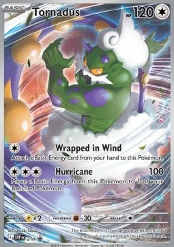 SCARLET & VIOLET, Black Star Promo - SVP-210 : Tornadus (Full Art)