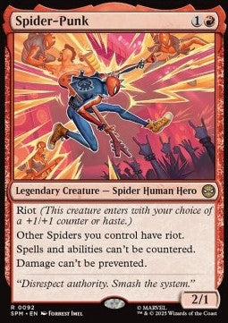 MTG - Marvel's Spider-Man - 0092 : Spider-Punk (Foil)