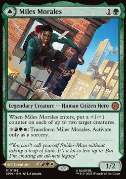 MTG - Marvel's Spider-Man - 0108 : Miles Morales // Ultimate Spider-Man (Foil)
