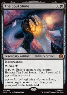 MTG - Marvel's Spider-Man - 0066 : The Soul Stone (Non Foil)
