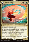 MTG - Avatar: The Last Airbender - 0207 : Avatar Aang // Aang, Master of Elements (Non Foil)