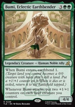 MTG - Avatar: The Last Airbender - 0248 : Bumi, Eclectic Earthbender (Foil)