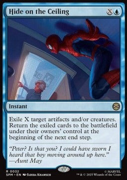 MTG - Marvel's Spider-Man - 0032 : Hide on the Ceiling (Non Foil)