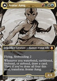 MTG - Avatar: The Last Airbender - 0308 : Avatar Aang // Aang, Master of Elements (Non Foil) (Borderless)