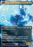MTG - Avatar: The Last Airbender - 0298 : Aang, Swift Savior // Aang and La, Ocean's Fury (Foil) (Borderless)