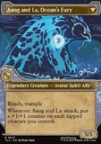 MTG - Avatar: The Last Airbender - 0347 : Aang, Swift Savior // Aang and La, Ocean's Fury (Non Foil) (Borderless)