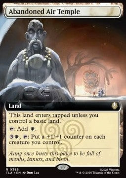 MTG - Avatar: The Last Airbender - 0386 : Abandoned Air Temple (Foil) (Borderless)