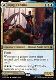 MTG - Marvel Super Heroes - 0219 : King T'Challa // Black Panther, Hope Enduring (Foil)