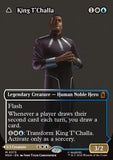 MTG - Marvel Super Heroes - 0373 : King T'Challa // Black Panther, Hope Enduring (Non Foil) (Borderless)