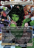 MTG - Marvel Super Heroes - 0328 : Jennifer Walters // The Sensational She-Hulk (Foil) (Borderless)