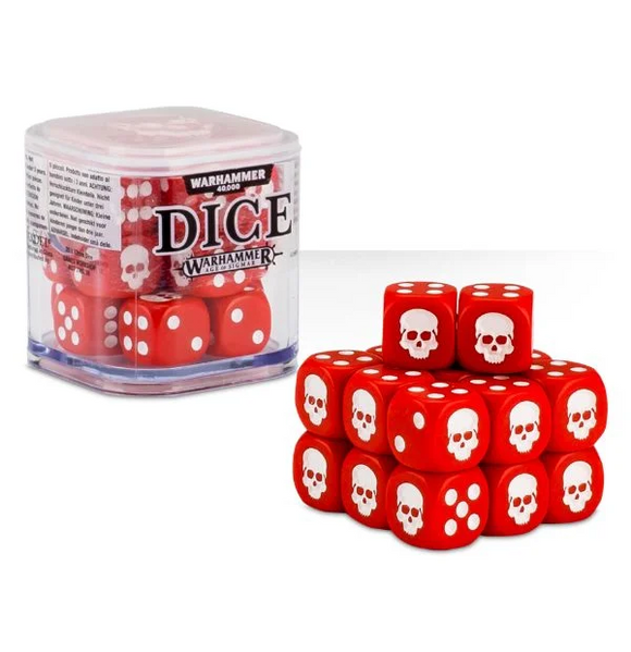 Warhammer - Dice Cube - Red (8093263364343)