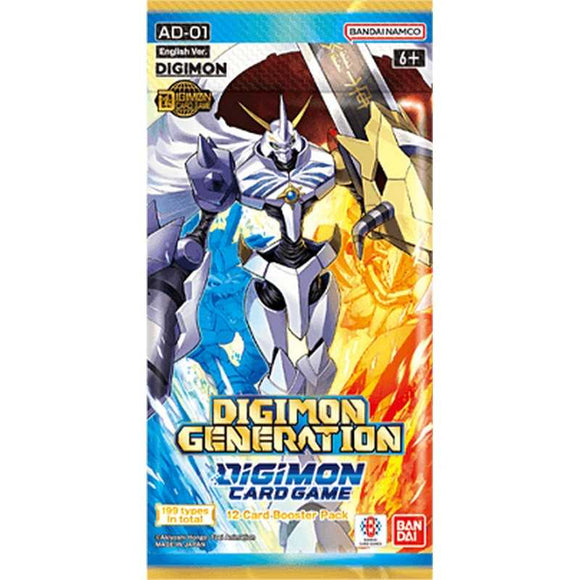 Digimon - Advanced Booster - Digimon Generation – Cosmic Collectables UK