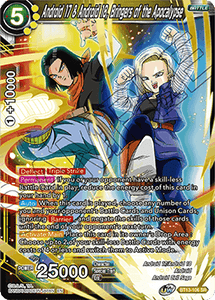 Supreme Rivalry - BT13-106 : Android 17 & Android 18, Bringers of the Apocalypse (Super Rare) (7967739871479)