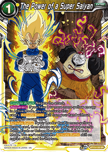 Supreme Rivalry - BT13-120 : The Power of a Super Saiyan (Super Rare) (7967739937015)